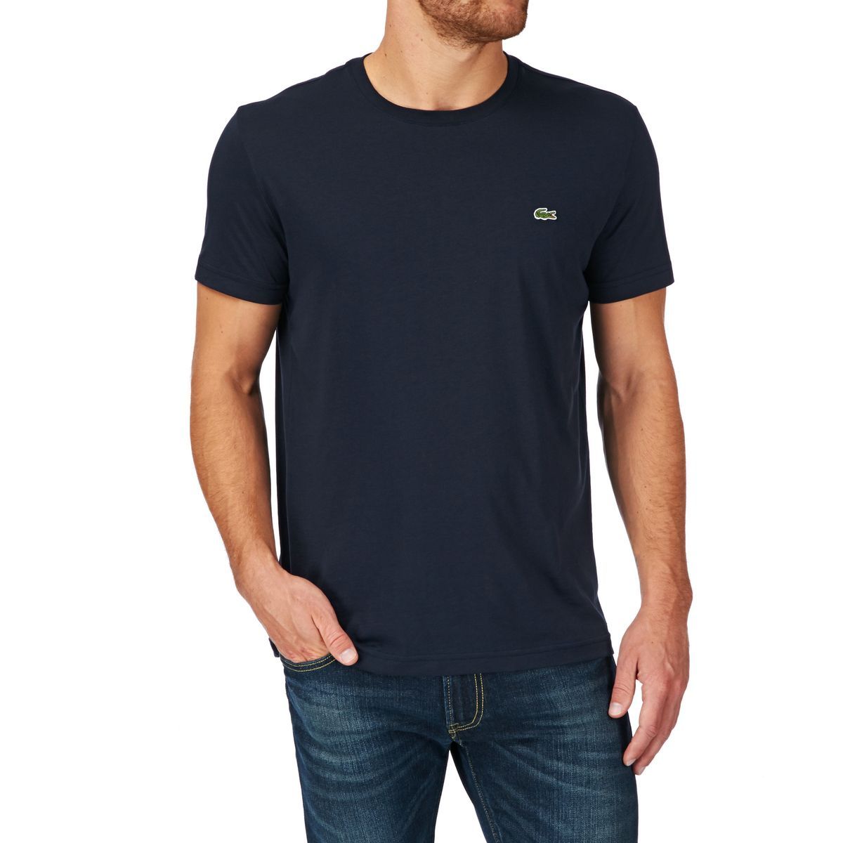 lacoste navy shirt