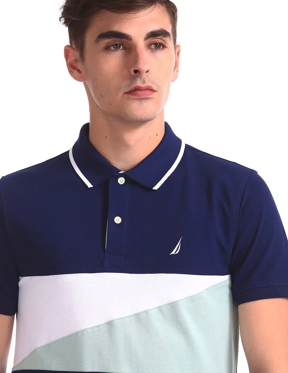 Nautica Men Classic Fit Long Sleeve Logo Polo Pique T-Shirt (S, Light Grey)  : : Clothing, Shoes & Accessories