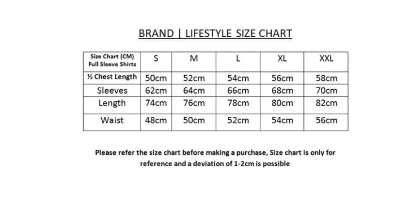 Tommy Jeans Size Chart