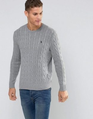 7101086 1 grey min 510x651 1 313x400 - Ralph Lauren Cable Knit Sweater