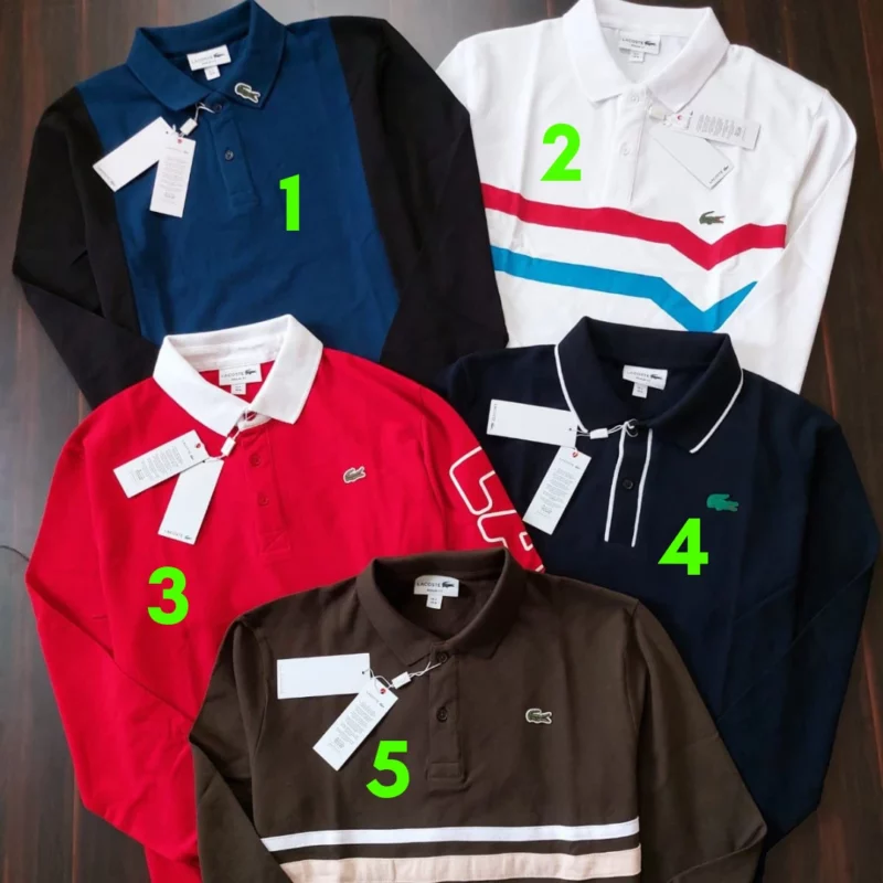11 3 800x800 - Lacoste Premium Long Sleeve 2 Polo Pack
